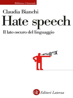 cover image of Hate speech